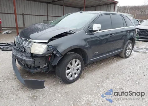 2007 Lincoln Mkx z USA, uszkodzony, nr VIN 2LMDU68C07BJ34281